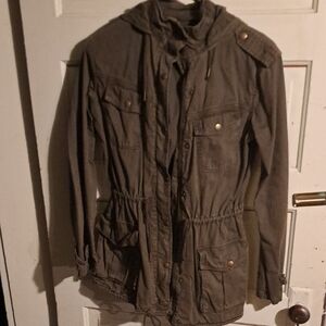 Artizia Talula Army Green Utility Jacket XXS